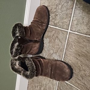 Khombu Ankle Fauz Fur Boots- 7